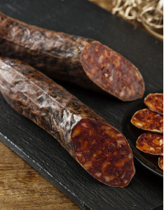 Chorizo ibérique de Bellota origine Guijuelo