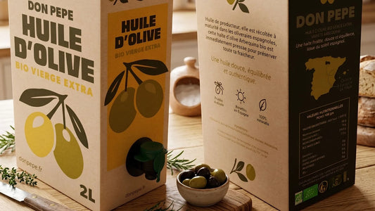 Huile d'olive Bio Arbequina en BIB : pourquoi choisir ce format innovant pour profiter d'une huile d'exception ?