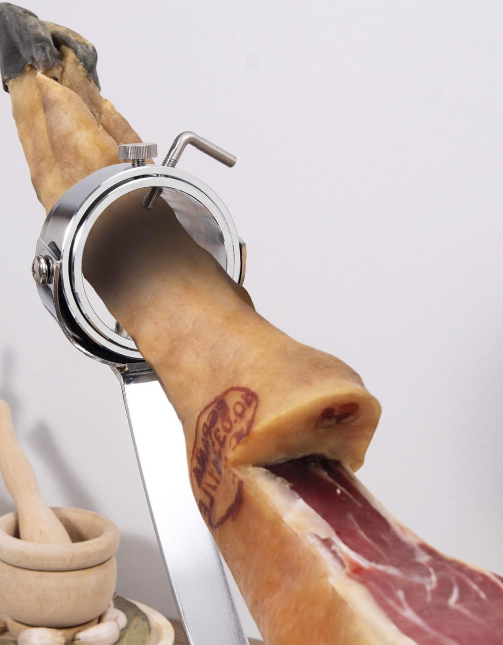 Support à jambon basculant
