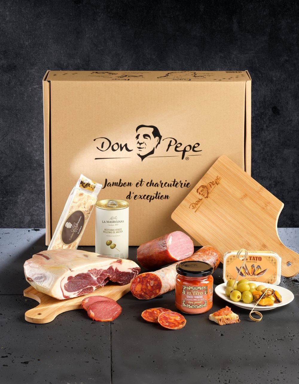 Coffret spécialités espagnoles à partager