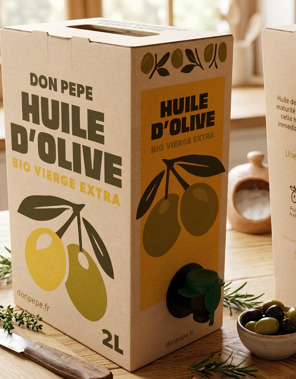 Huile d'Olive Bio extra vierge 2l
