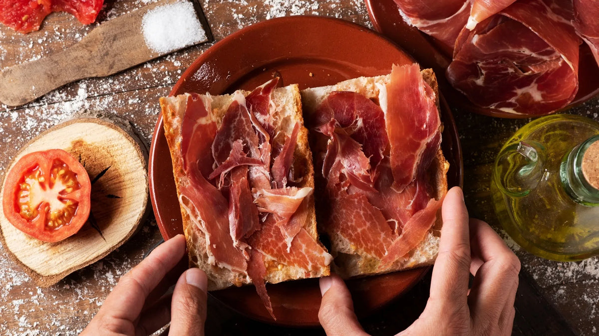 Tranche de jambon serrano grande reserve duroc