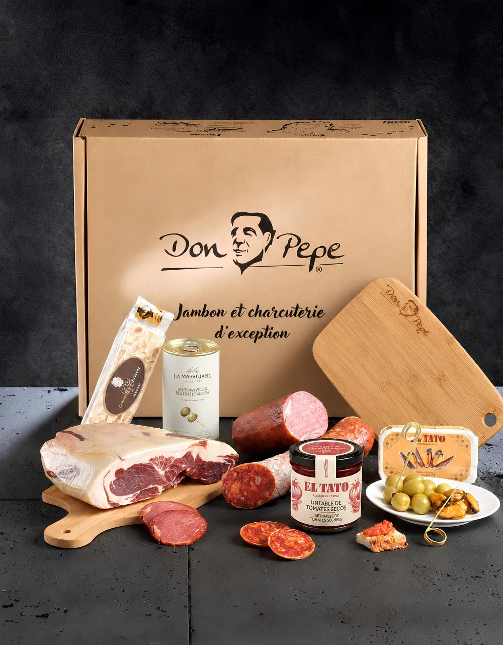 Coffret cadeau charcuterie espagnole