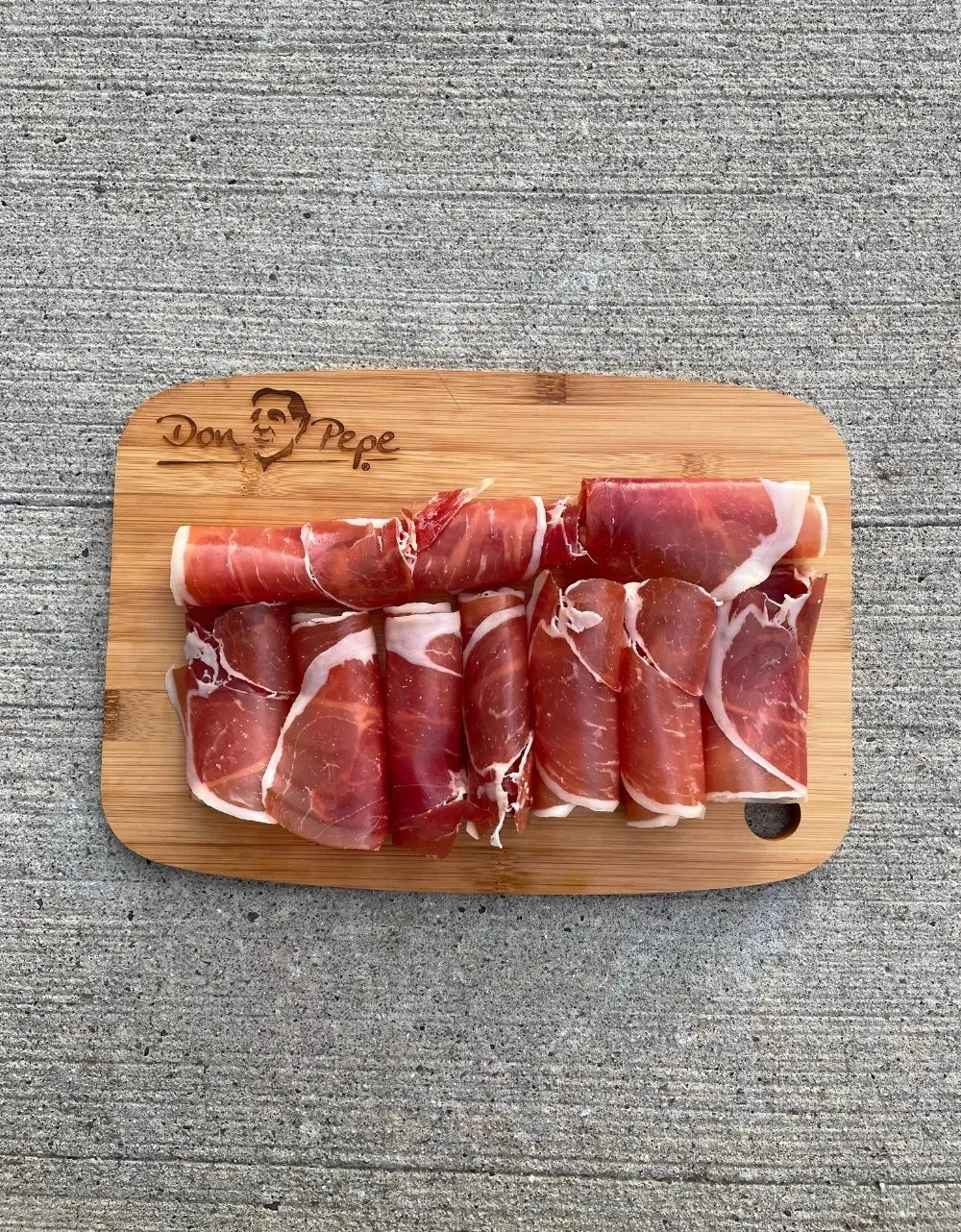 Jambon serrano grande reserve duroc tranche